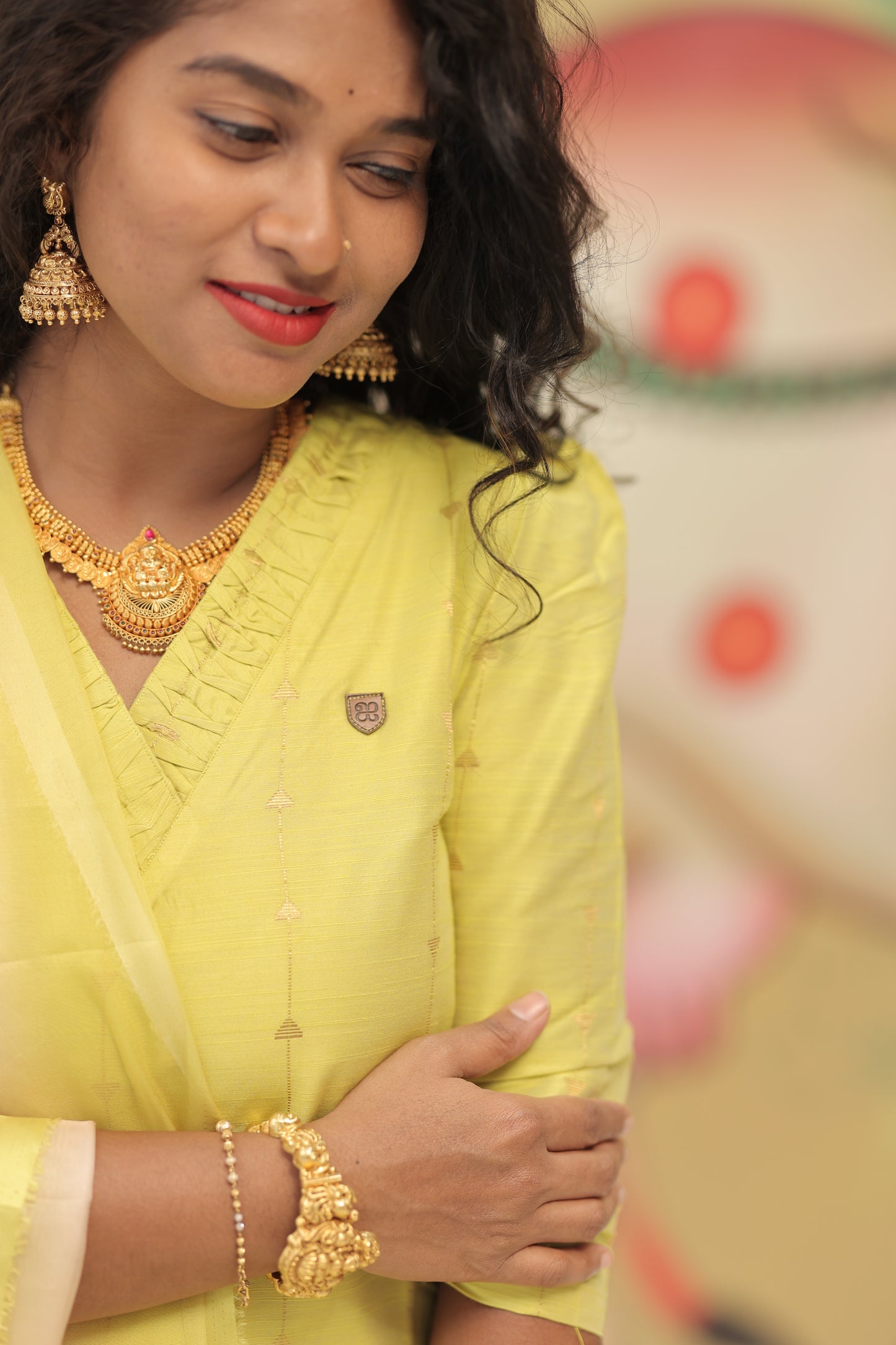 Niranjana/yellow-chanderi