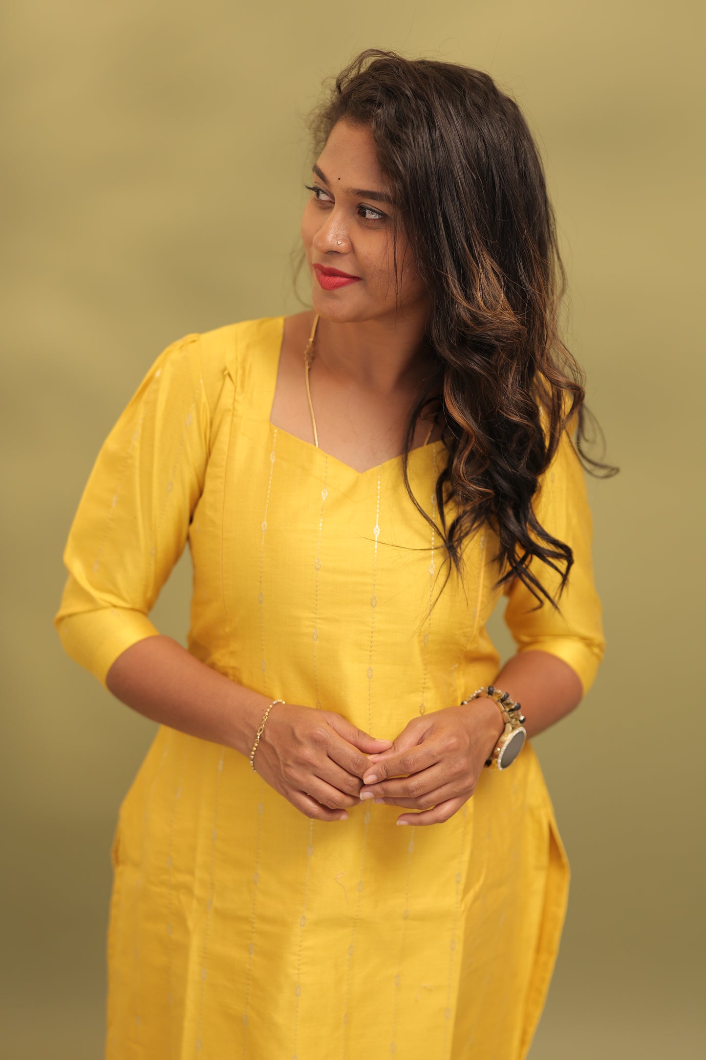 Sakshi-yellow tussar