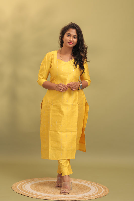 Sakshi-yellow tussar