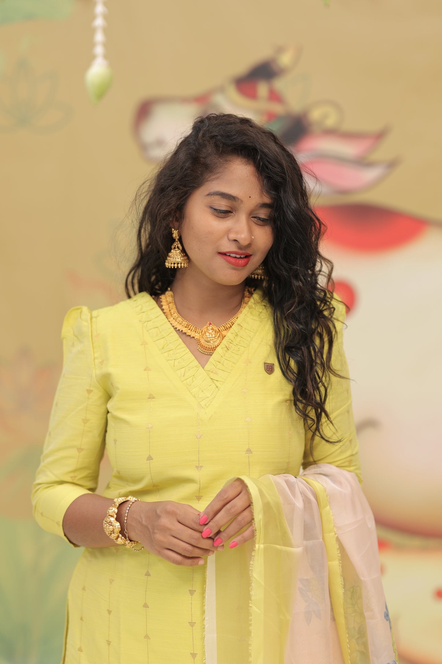 Niranjana/yellow-chanderi