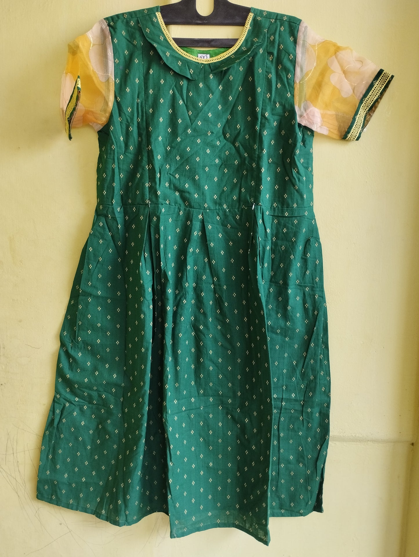 CS1 dark green frock