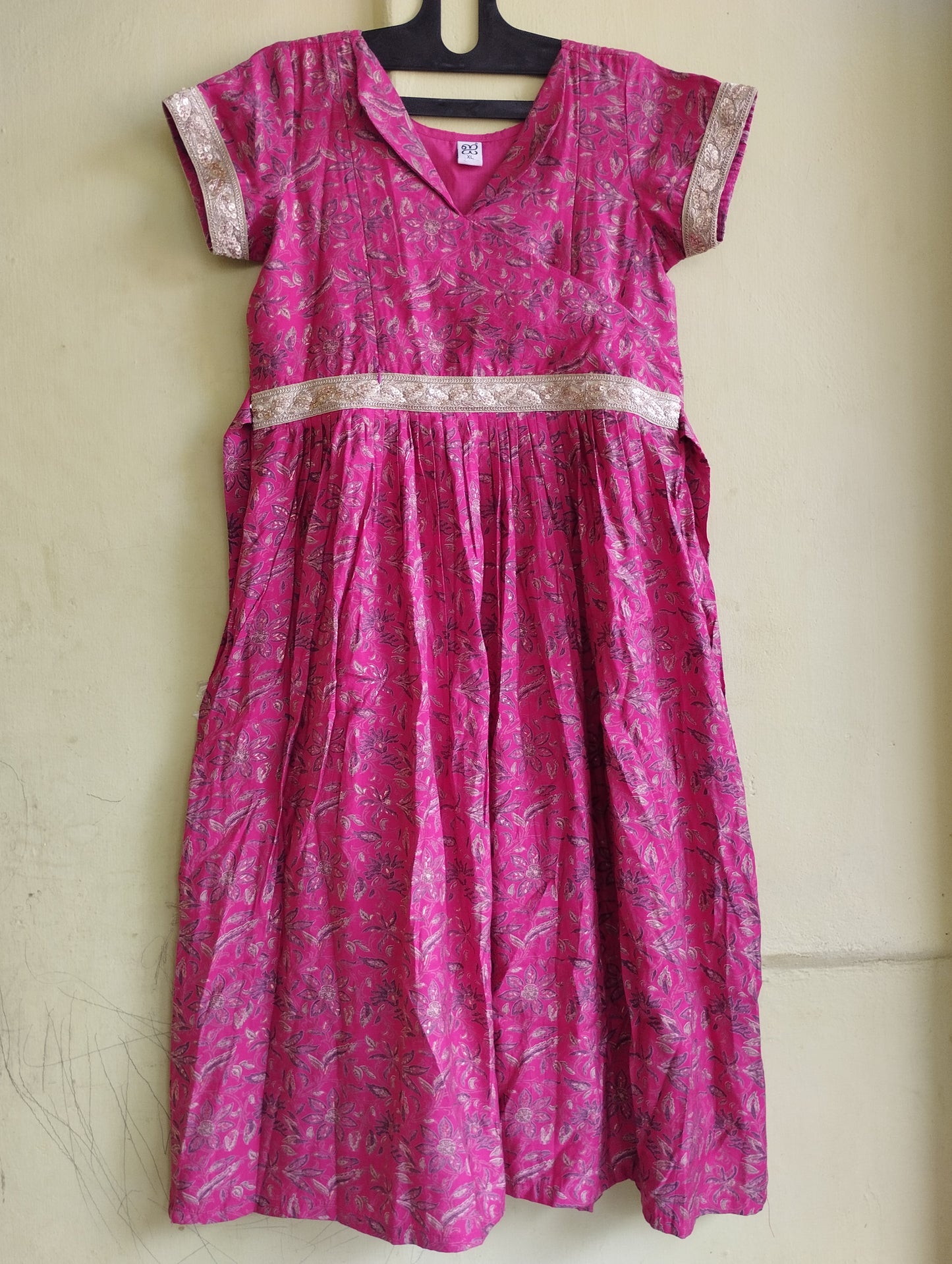 CS1 dark pink frock