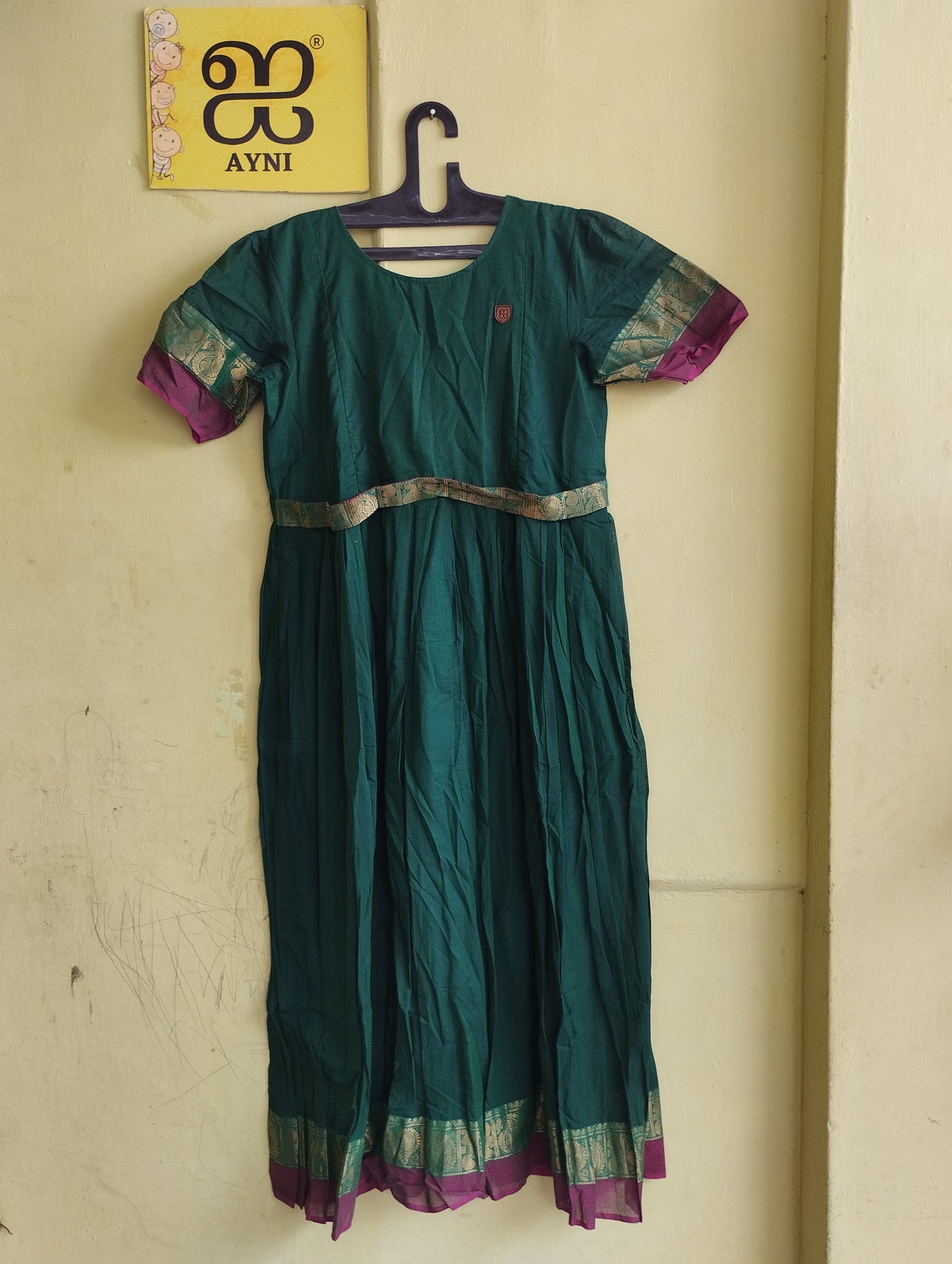 Cotton frock with lining