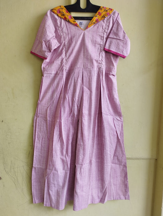 CS1 pink cotton frock