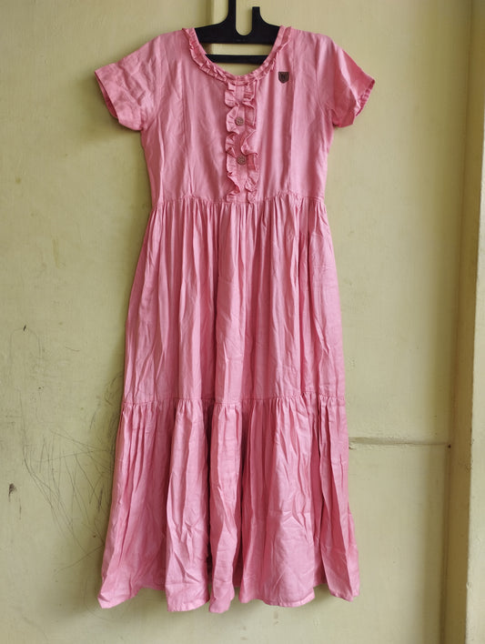 CS1 peach spun maxi