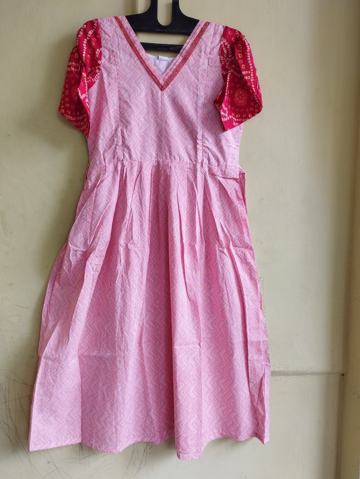 CS1 pink cotton frock